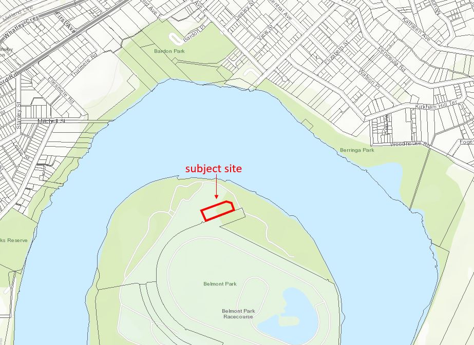 subject site