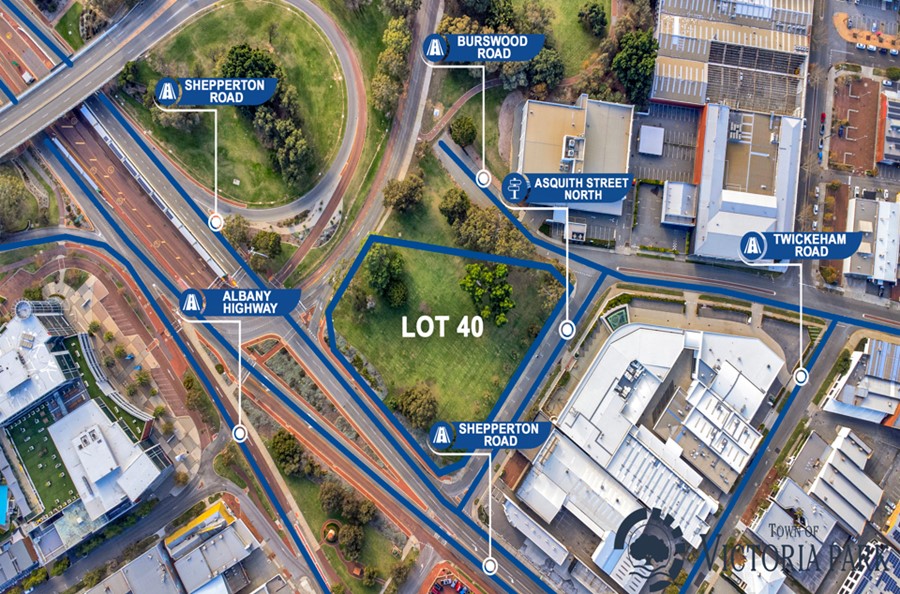 Image: Charles Paterson Park - Aerial View