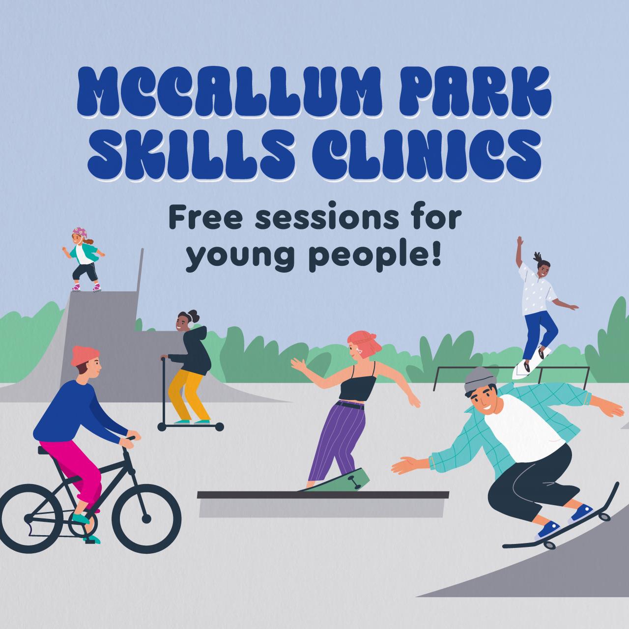 McCallum Skatepark Coaching – Ages 13+