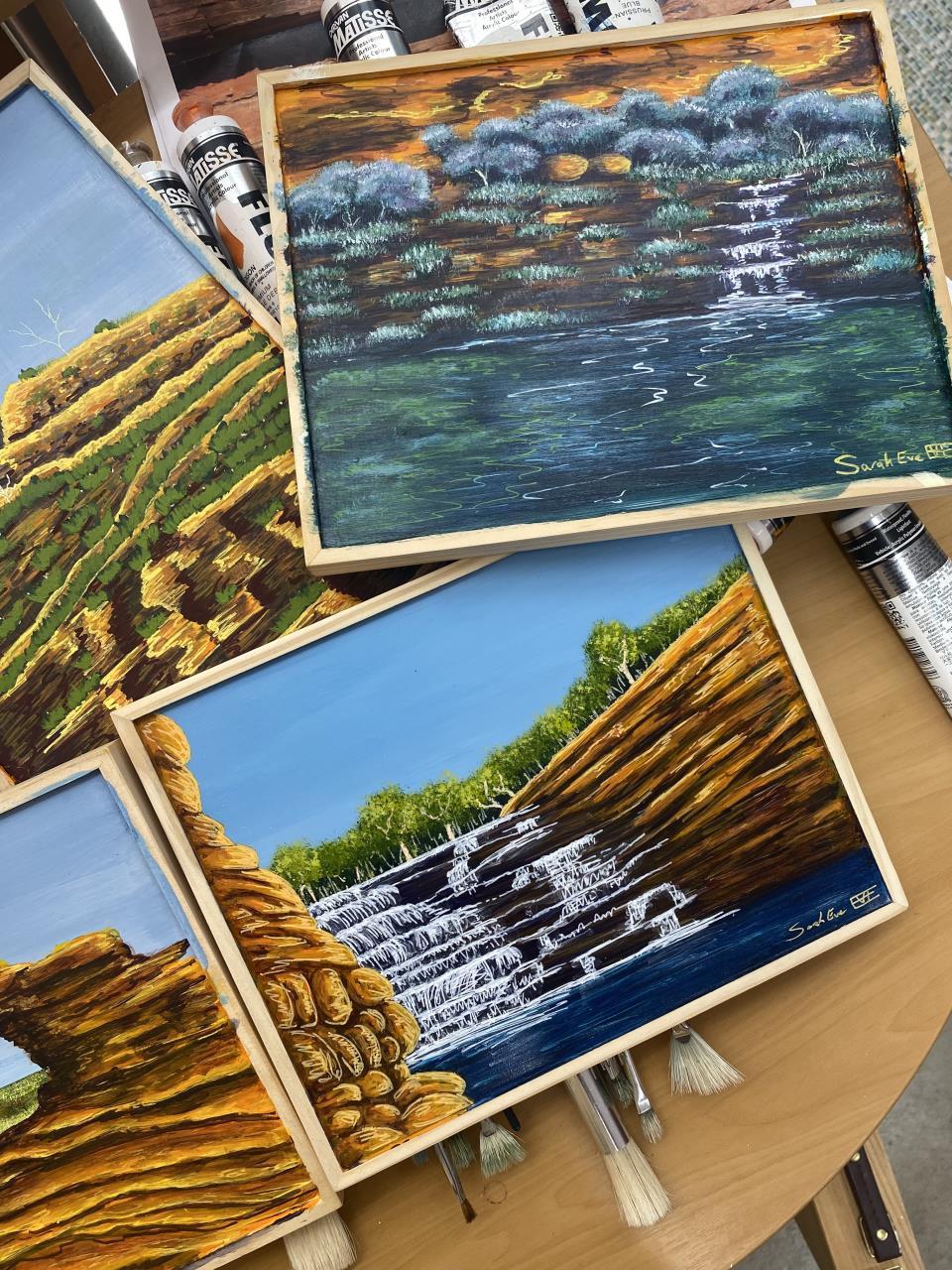 Abstract Realism Landscape Painting Workshop