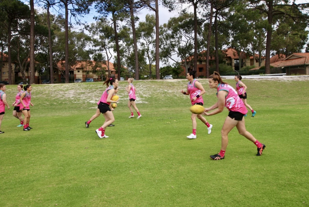 Kick for a Cure - AFLW Masters Fundraising Round