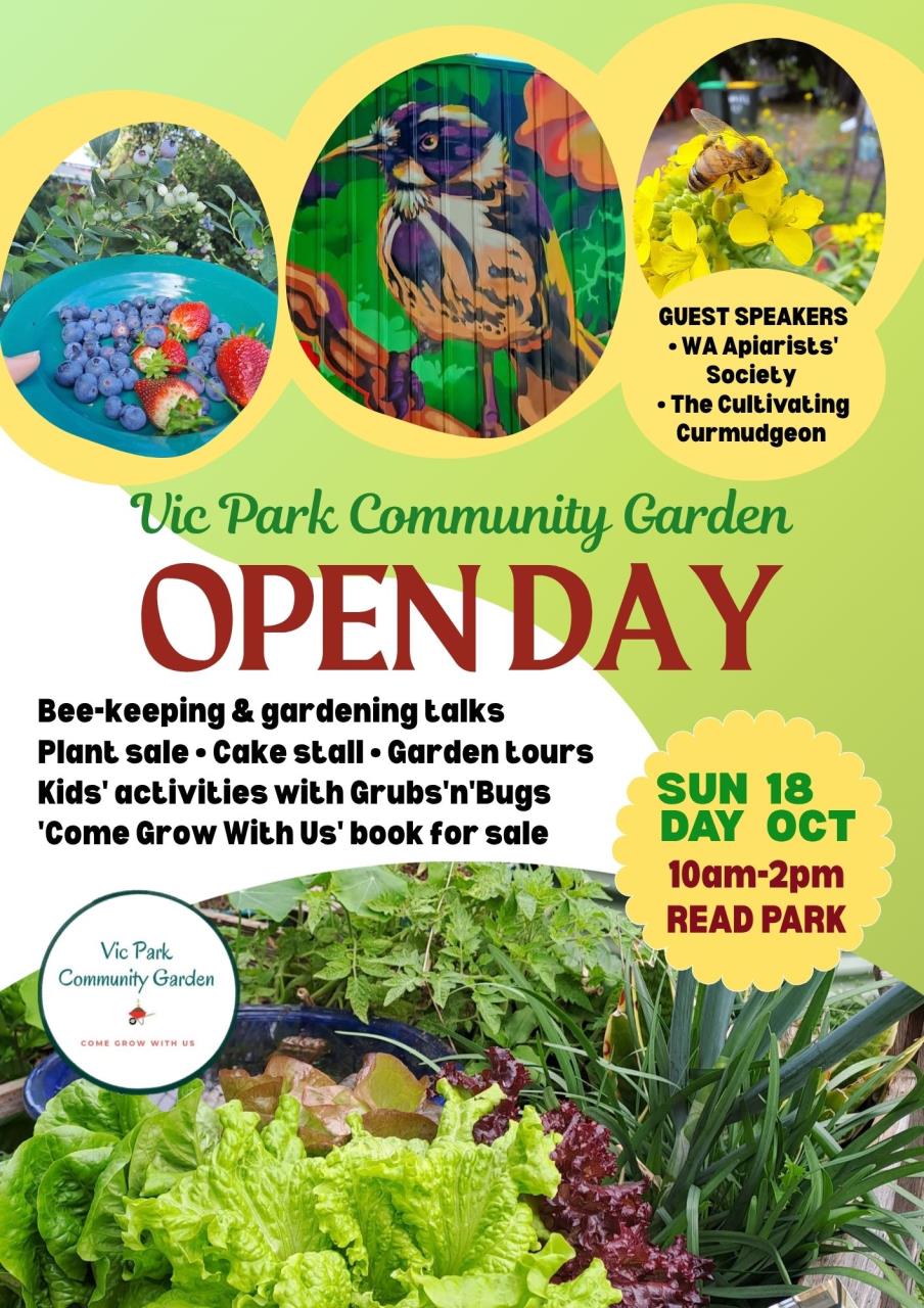 Victoria Park Community Garden Annual Open Day