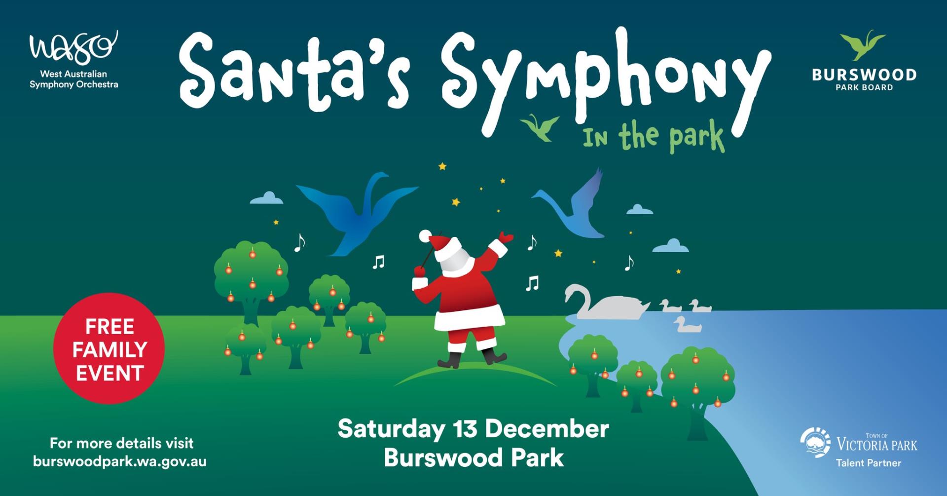 Santa's Symphony in the Park 2025