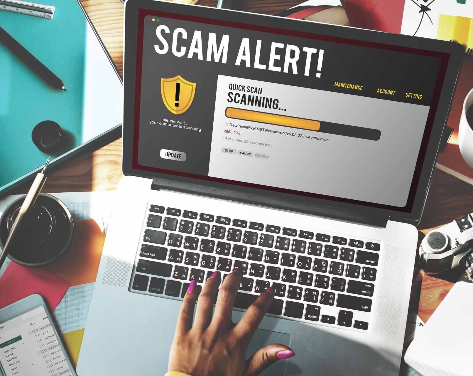 Scones and scams