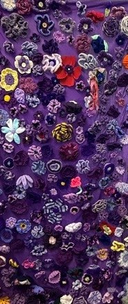 Purple Road Community Artwork Display