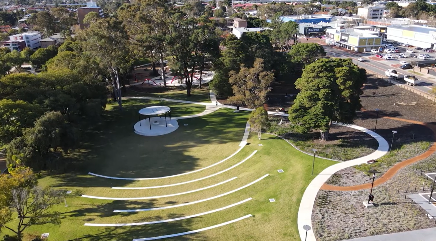 Planting at Elizabeth Baillie Park