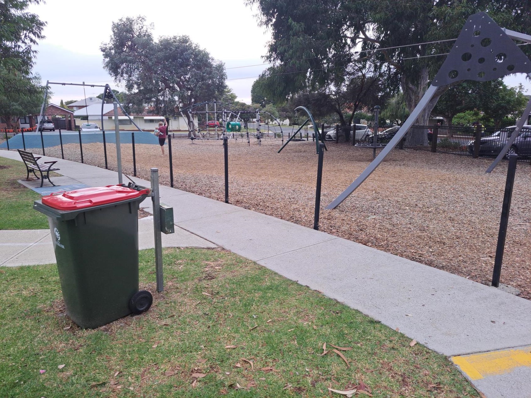 Fence theft - Rayment Park