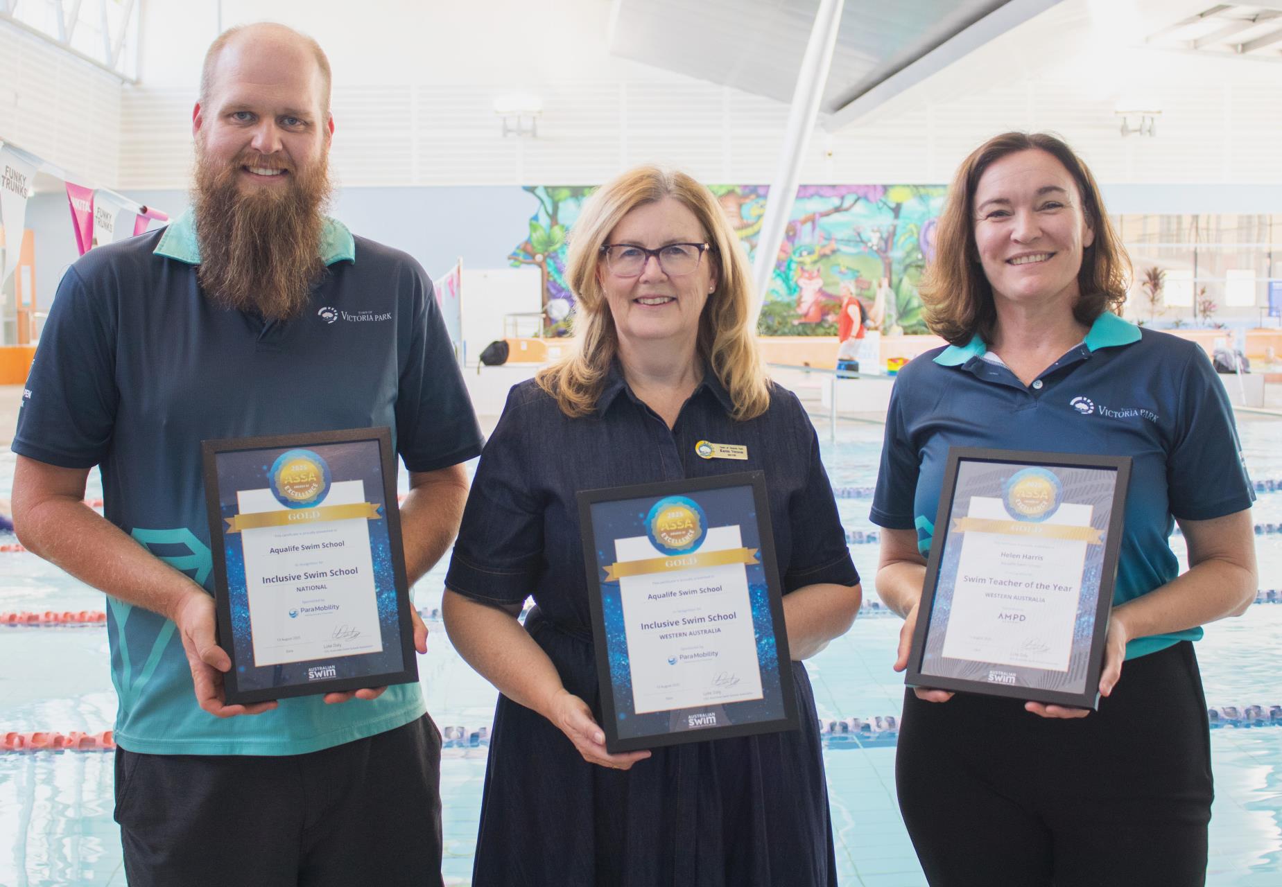 Aqualife's Swim School makes waves during 2025 awards season