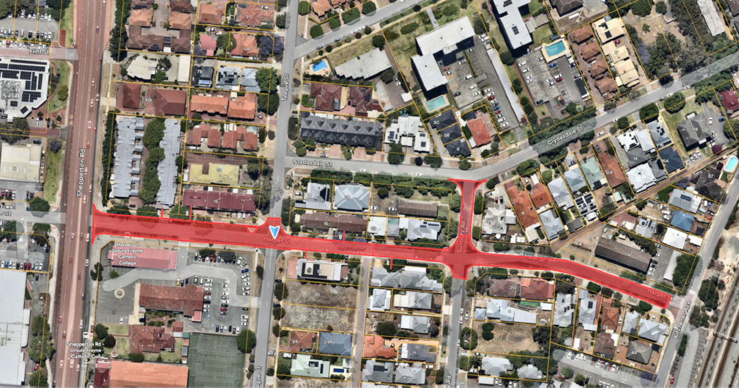 Works notice - road resurfacing and works at Harper Street